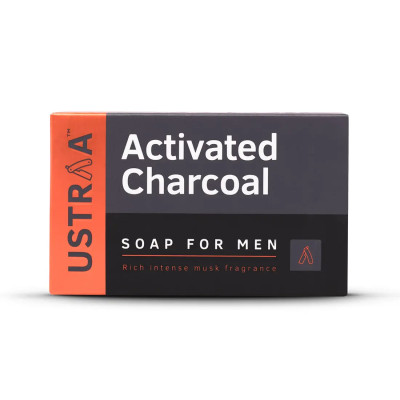 Ustra Activated Charcoal Soap for Men