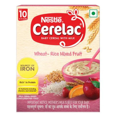 Nestle Wheat Rice and Fruite From 10 to 24 months